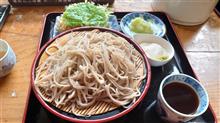 手打そば処 まるひ　天ぷら付きとろろそば
