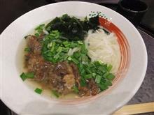 淡路ハイウェイオアシス「淡路牛テールスープうどん」