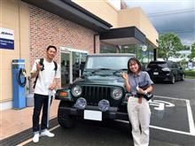 クライスラー　ジープラングラー　ご納車