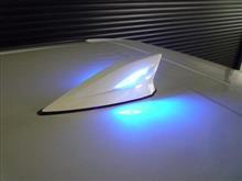 アルファードにモデリスタLEDトップノットアンテナを加工取り付け！