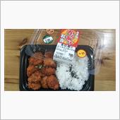 二日連続、唐揚弁当・・・
