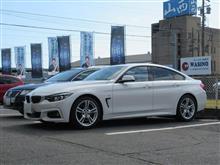 人気の補強パーツ..BMW F36 420 Cpm　ロワレインフォースメント