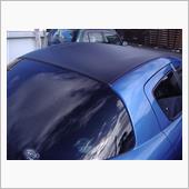 ＲＸ－８の屋根にカーボン柄シ ...