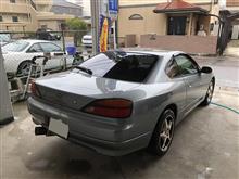 30％OFF！！　20周年記念！　シルビア　クリアー剥げ　塗膜剥離　金額重視　磨き　板金塗装　愛知県豊田市　倉地塗装　KRC 