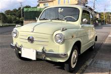 FIAT600 タイヤ館往復
