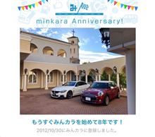 祝・みんカラ歴8年！