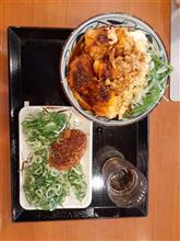 辛タル鶏天ぶっかけうどん