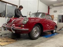 Porsche 356の磨き仕上げ 