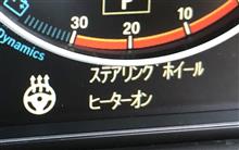 ステアリングヒーターようやく装着しました