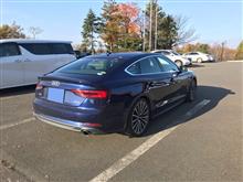 A5でゴルフ場へ