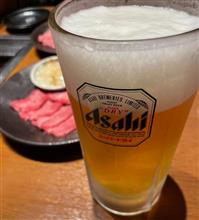 生ビール大を片手に 焼肉パーティ🍖🍺😆