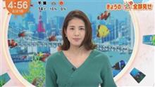 今朝の目覚ましテレビで永島キャスターとお天気キャスターの阿部華也子さんの静岡？散歩？