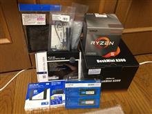 Ryzen 5 3400G DeskMini A300自作参号機の準備 @ PC