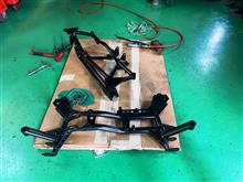 ＣＴ９Ａ マグナス サスペンションメンバー仮組み！