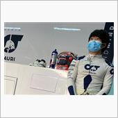 アルファタウリテスト走行