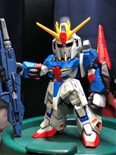 続✖️10【ガンダムコンバージ】Zガンダムの墨入れと部分塗装