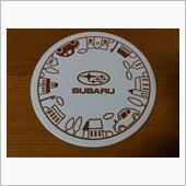 SUBARU純正コースター🥃