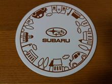 SUBARU純正コースター🥃
