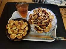 自宅にてたこ焼きをいっぱい焼いて愉しむ