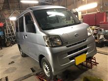 ハイゼットS321V オイル交換と洗車