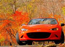 [累計走行_7777km達成]マツダ・ロードスターRF 30周年記念車　冬眠間近。 