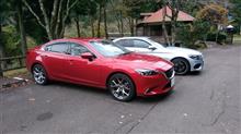 MAZDA vs Mercedes（当日の行程）
