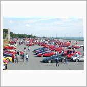 大磯でフェラーリのミーティン ...