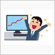 COVID19感染者増加と株価上昇