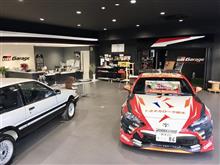 ジムカーナチャンピオンカー86 GR Garage宇都宮 展示中
