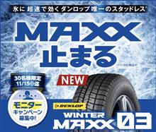 みんカラ：モニターキャンペーン【WINTER MAXX 03】