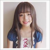 姫カット。