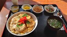 道の駅米山　ドスコイ油麩丼定食