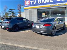 MAZDA3とAUDI TT比較 その④ MAZDA3とAUDI TT比較 その④