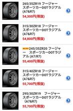 スーパーカーのタイヤ選びって大変なんですね2 スーパーカーのタイヤ選びって大変なんですね2