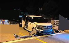 一昨日に、山口県の上関大橋で 段差に車🚗が衝突.........ぶつかった車🚙はなんと......
