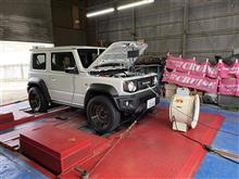 ＪＢ７４Ｗ ボルトオンターボをパワーチェック！