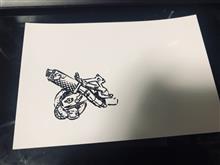 直描き　初のバイク！？