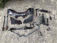 [AE86]ブレーキ周りとかメンバー、スタビとかの塗装