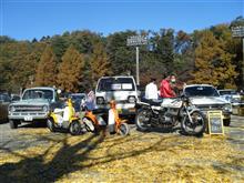 青梅宿懐古自動車同窓会 2020 駆け込みの三連休 2スト ヤマハ カモメパッソーラ 初期型 三菱 360バン スズキ RG250E キャリイ