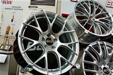 2021年1月から受注開始!! BBSの大注目の新商品「RE-V7 ダイヤモンドシルバー」展示しました♪