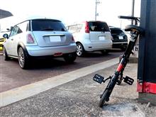 MINI冷却水漏れと折りたたみ自転車