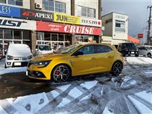 メガーヌＲＳ これまた夏タイヤで入庫！