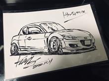 直描き　RX-8