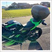 Ninja250のリアシート ...