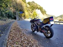 きのうはまたまたジュニア君(NSR250R)とのツーリングでした(^_^)/