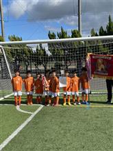 孫のサッカー大会を観戦