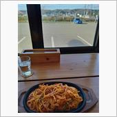 お昼はナポリタン