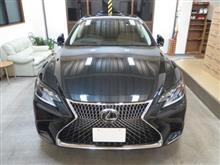 レクサス LS（5代目）、採寸＆装着確認（完成）
