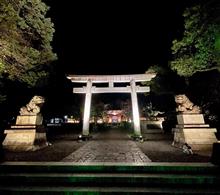 いつもの神社も ライトアップでいい感じ⛩✨ 〜 後編