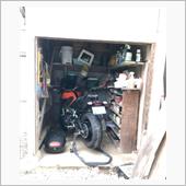 バイク冬終いしたなう